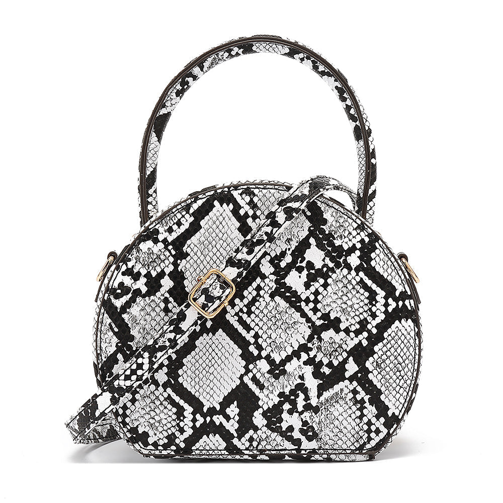 Snake Skin Print Crossbody