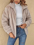 Fleece Zip-Up Outerwear