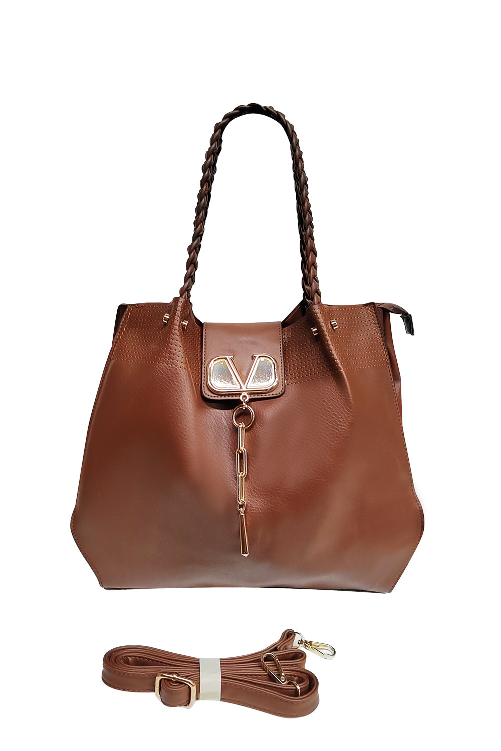 Ladies Tote Bag Fashion Hardware Decoration