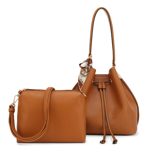 2 In 1 Hobo with Scarf Detail