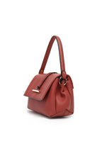 Flap crossbody with toggle detail and chain strap