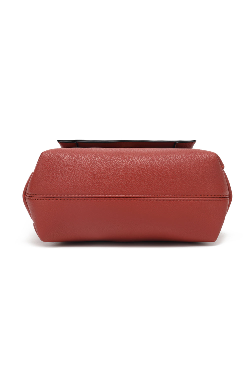 Flap crossbody with toggle detail and chain strap