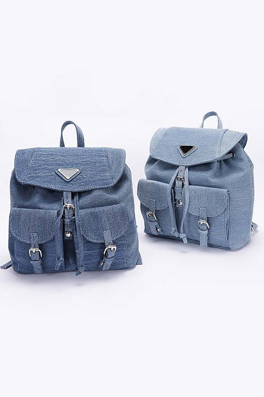 Denim Fashion Backpack