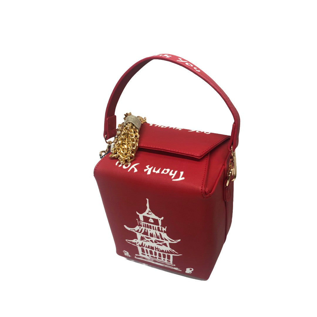 Chinese Takeout Box Crossbody