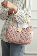 MKF Solari Braided Chain Shoulder Bag by Mia K