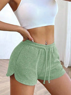 Drawstring Shorts with Pockets