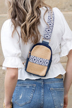 Naomi Woven Guitar Strap Sling Bag