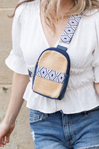 Naomi Woven Guitar Strap Sling Bag