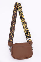 Guitar Strap Iconic Faux Leather Sling Bag