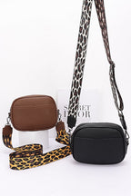 Guitar Strap Iconic Faux Leather Sling Bag