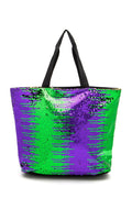 Mardi Gras Sequins Tote