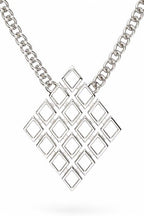 Laser Cut Argyle Pendant Necklace