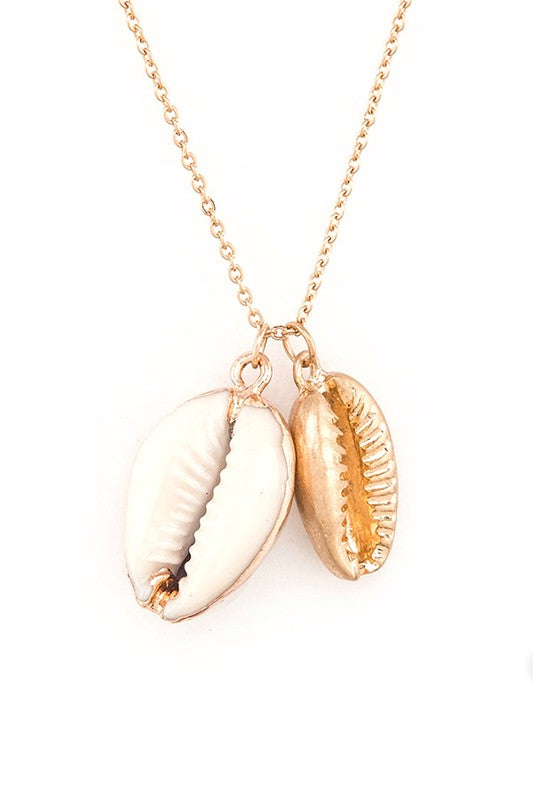Mix Shell Pendant Necklace
