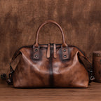 Vintage Full Grain Leather Women's Shoulder Bag