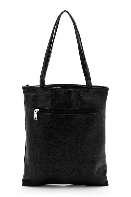 Classy Girl Sequins Oversize Fashion Tote Bag