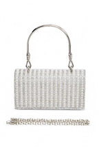 Pearl Accent Top Handle Convertible Clutch