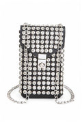 Crystal Studs Cellphone Convertible Bag
