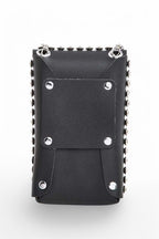 Crystal Studs Cellphone Convertible Bag