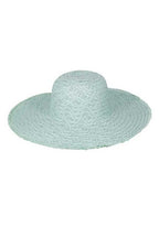 Wide Brim Frayed Edge Sun Hat