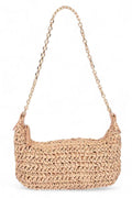 Faux Straw Fashion Shoulder Bag