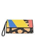 Artsy Printed Wristlet Clutch