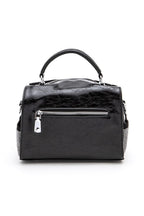 Rhinestone Studs Top Handle Fashion Bag