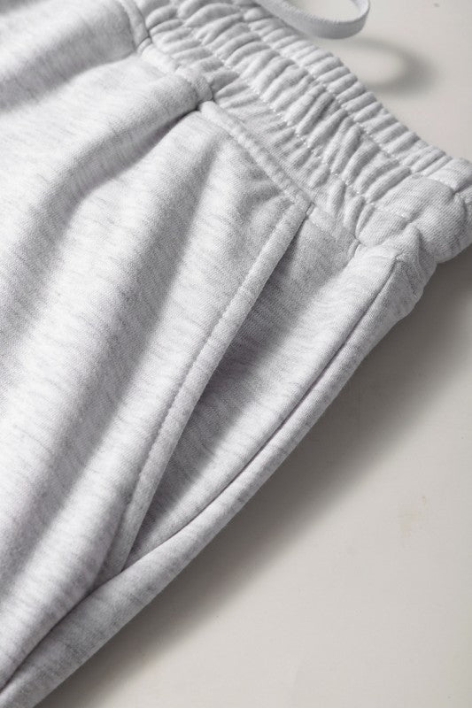 Drawstring Waistband Mini Skort with Pockets
