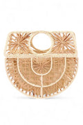 Mix Media Open Crochet Structure Bag