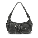 Distressed Washed E/W Hobo