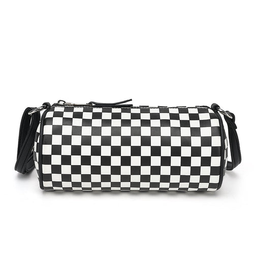 Black White Checkered Speedy