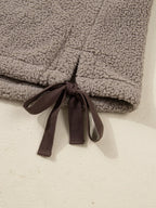 Side Bows Sherpa Fleece Vest