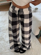 Drawstring Wide Leg Pants