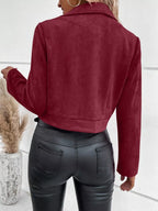 Zip Up Moto Jacket