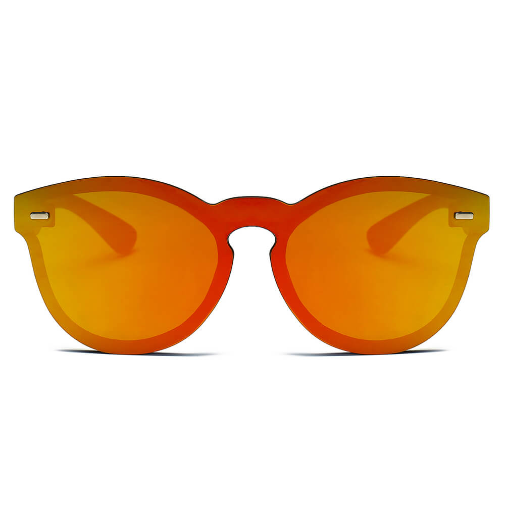 DURANT | Unisex Mirror Round Sunglasses