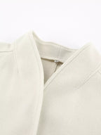 Open Front Dropped Shoulder Outerwear