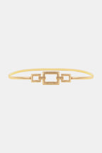 Square Shape Zinc Alloy Buckle Iron Belt