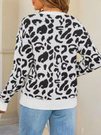 Leopard Tie-Front Cardigan