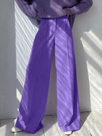 Wide Leg Pleated Pants