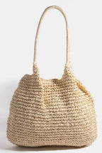 Fame Braided Long Handle Tote Bag