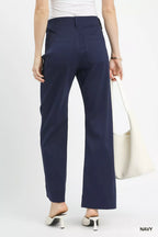 Umgee Button Stretched Pants