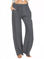 Full Size Casual Wide Leg Pants Plus Size