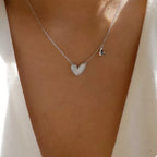 Alloy Heart Pendant Necklace
