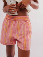 Elastic Waist Shorts