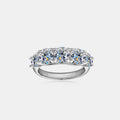 3.6 Carat Moissanite 925 Sterling Silver Ring
