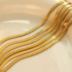 18K Gold-Plated Titanium Steel Necklace