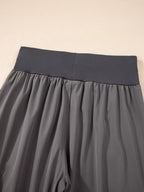 Elastic High Waist Pocketed Cargo Jogger Pants