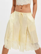 Lace Detail Shorts