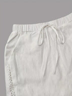 Wide Leg Cropped Pants
