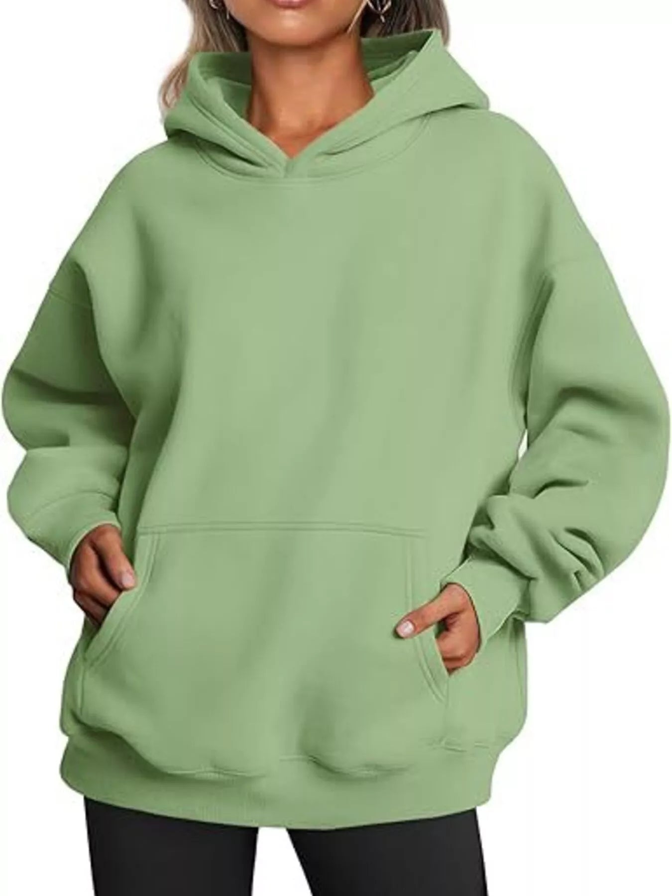 Kangaroo Pocket Long Sleeve Hoodie