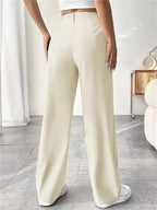 Wide Leg Pleated Pants